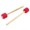 Bass Drum Mallets Sticks Red Foam Mallet With Wood Handle For Percussion Ba