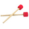 Bass Drum Mallets Sticks Red Foam Mallet With Wood Handle For Percussion Ba