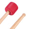 Bass Drum Mallets Sticks Red Foam Mallet With Wood Handle For Percussion Ba