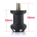 8mm Motorcycle Black Swing Arm Spool Bobbin for Honda Suzuki Ducati