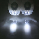 Bike LED 3 Mode Fog Light White With 2 CR2032 battery