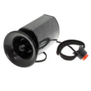 6 Alarm Sound Bicycle Horn With Mount Black 1.6F22 9V 100dB