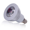 E14 3W 16 RGB Changing LED Bulb Lamp with Remote Control AC 90-240V