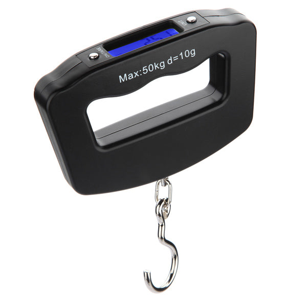 Honana 50kg/10g Portable LCD Digital Fish Hanging Luggage Weight Electronic Hook Scale