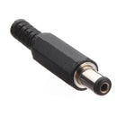 2.1 x 5.5mm DC Power Male Plug Jack Adapter Connector for CCTV Camera