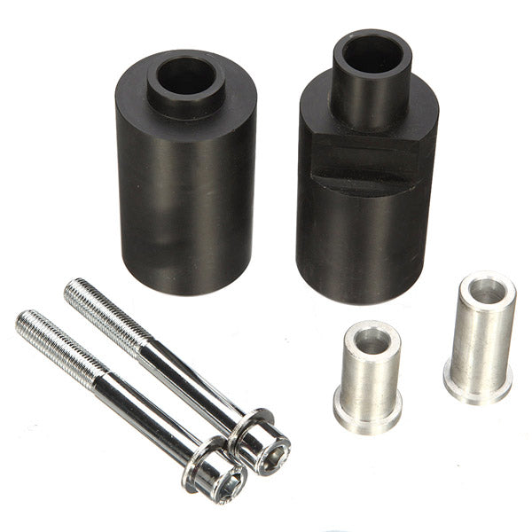 Carbon Fiber Style No Cut Frame Sliders Crash Protector for SUZUKI