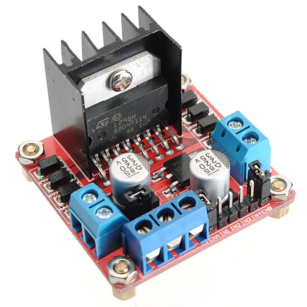 5Pcs L298N Dual H Bridge Stepper Motor Driver Board