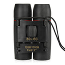 IPRee 30x60 Folding Binocular HD Red Coated Film Lens Telescope Low Light Level Night Vision 126M/1000M