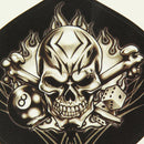 Skull Skeleton Head Decal Motorcycle Car Cool Style Decal Sticker