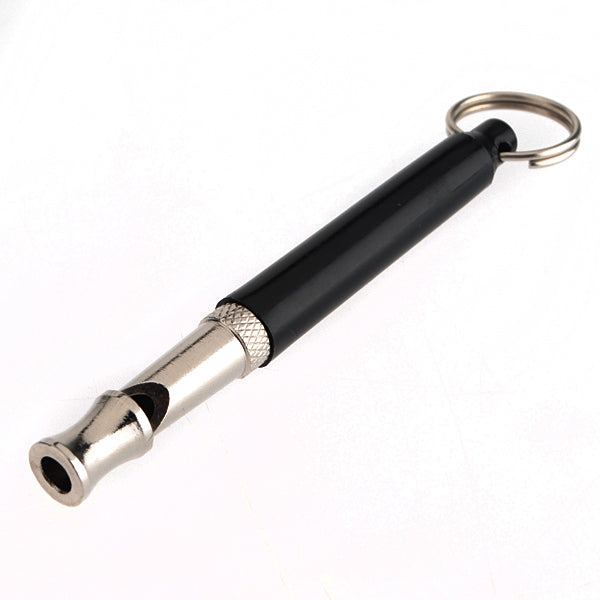 90mm Pet Dog Training Adjustable Whistle Pitch UltraSonic Sound Black