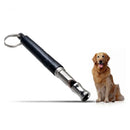 90mm Pet Dog Training Adjustable Whistle Pitch UltraSonic Sound Black