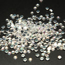 12 Grid Case Nail Art Tips Round Star Glaze Rhinestone Decorations