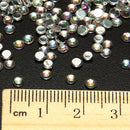 12 Grid Case Nail Art Tips Round Star Glaze Rhinestone Decorations
