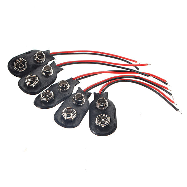 9Volt Battery Clip Connectors 9V Snap Clip Lead Wire