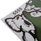 Green Skeleton Head Motorcycle Helmet Decorative Sticker