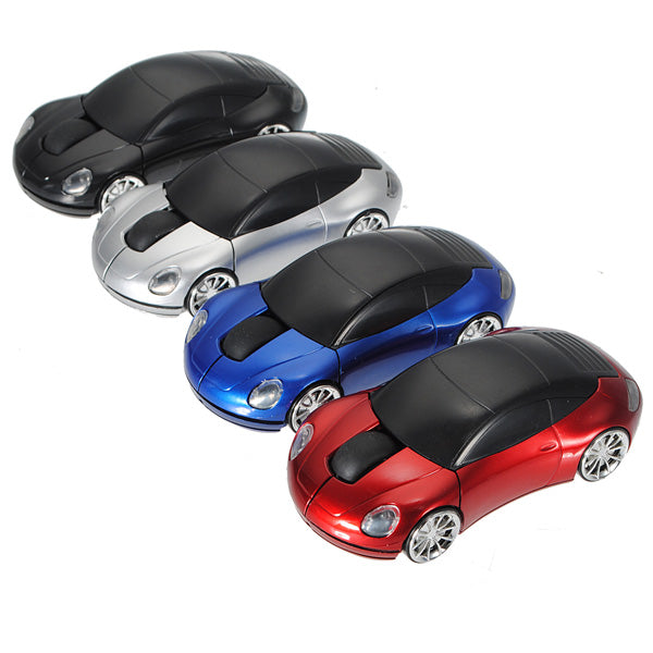 Car USB 2.4G 1600dpi 3D Optical Wireless Mouse