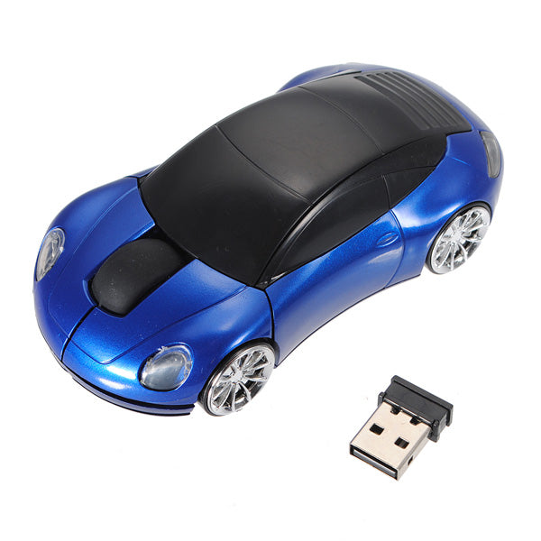 Car USB 2.4G 1600dpi 3D Optical Wireless Mouse