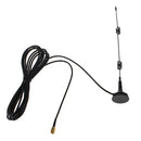 RP-SMA 2.4GHz 7 DBI Wifi 5 X Range Booster Antenna Extender + Base