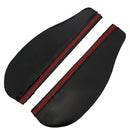 A Pair Car Plastic Rear View Mirror Rainproof Blade Black
