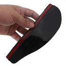 A Pair Car Plastic Rear View Mirror Rainproof Blade Black