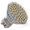 8X GU10 4.5W White 60 SMD 3528 LED Spotlightt Lamp Bulb AC 220V