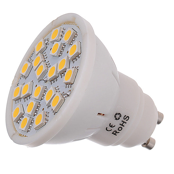 GU10 5W 320LM Warm White 20 SMD 5050 LED Spot Lightt Lamp Bulb 220V