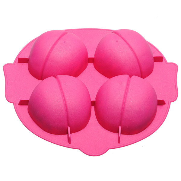 Silicone Brain Shape Ice Freeze Cube Tray Mold