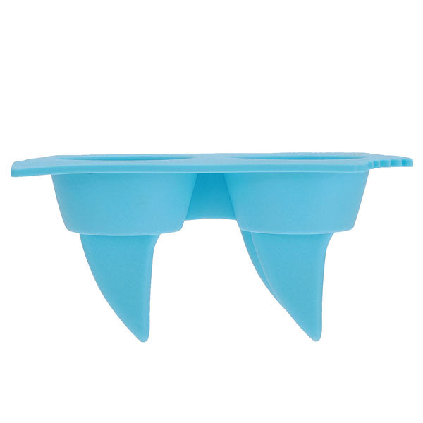 Silicone Shark Fin Ice Tray Cube Freeze Maker Chocolate Mold Mold