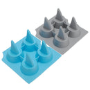 Silicone Shark Fin Ice Tray Cube Freeze Maker Chocolate Mold Mold