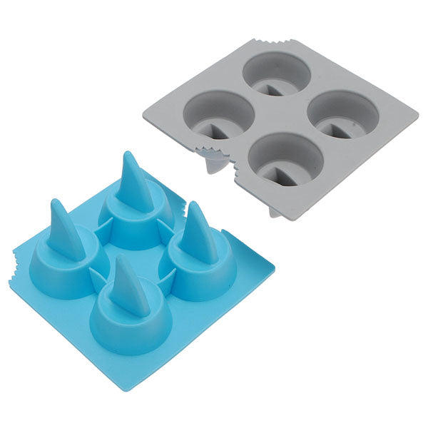 Silicone Shark Fin Ice Tray Cube Freeze Maker Chocolate Mold Mold