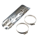 Flame Exhaust Pipe Heat Insulation Shield Guard Cruiser Motorcycle