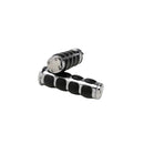 Universal 1 Inch Motorcycle Black Handlebar Hand Grips 114F