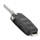 Flip Remote Key Case Shell for VW Golf Passat Polo Jetta Touran