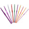 22Pcs Aluminum Crochet Knitting Needles Weave Craft Set