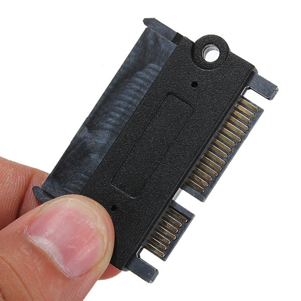 SATA 22Pin 7+15 Pin Male to SATA 22 Pin 7+15P Female Jack Convertor