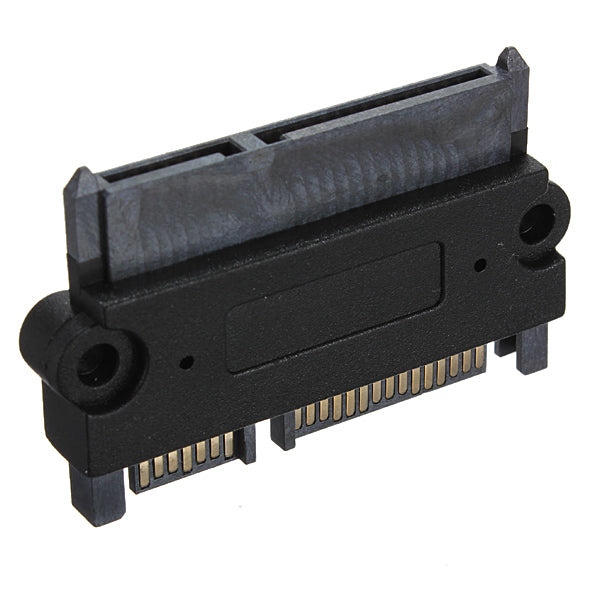SATA 22Pin 7+15 Pin Male to SATA 22 Pin 7+15P Female Jack Convertor