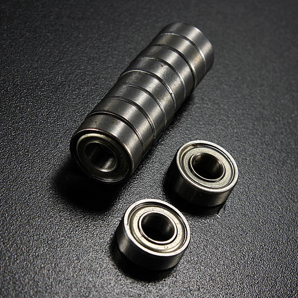 10Pcs 11x5x4mm Steel Shielded Deep Groove Ball Bearing MR115ZZ