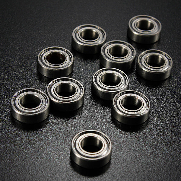 10Pcs 6mmx12mmx4mm Steel Shielded Deep Groove Ball Bearing MR126zz