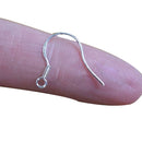 Silver Plated Unisex Fish Dangle Metal Earring Hooks Coil DIY Finding