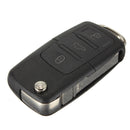 Uncut Remote Flip Key Fob Transmitter 4 Buttons for VW Jetta Golf