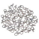 50pcs Lobster Clasps Claw DIY Jewelry Fastener Hook Findings 12mm