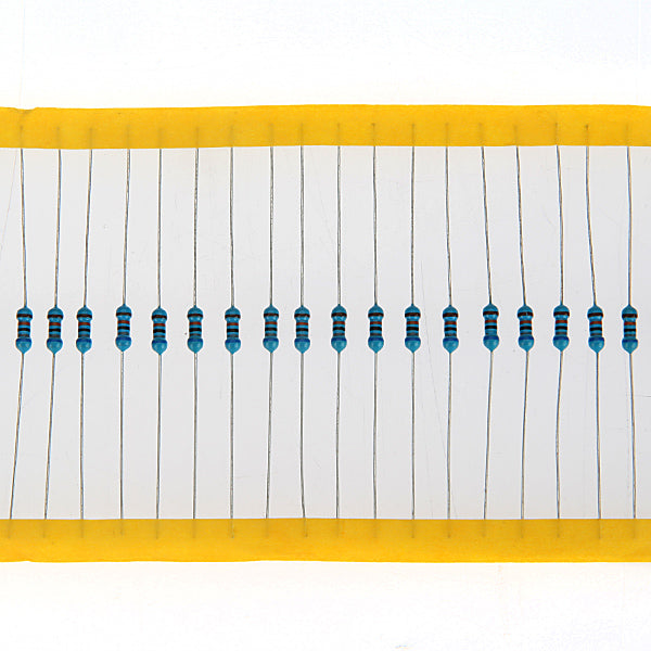 Geekcreit 600pcs 30 Kinds Value 1% 1/4W Metal Film Resistor Assorted Kit 20pcs Each Value