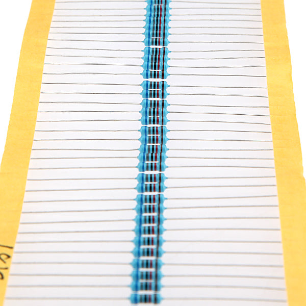 Geekcreit 600pcs 30 Kinds Value 1% 1/4W Metal Film Resistor Assorted Kit 20pcs Each Value