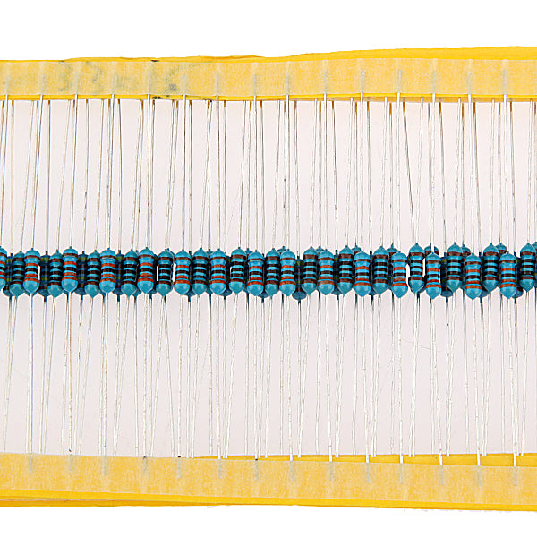Geekcreit 600pcs 30 Kinds Value 1% 1/4W Metal Film Resistor Assorted Kit 20pcs Each Value