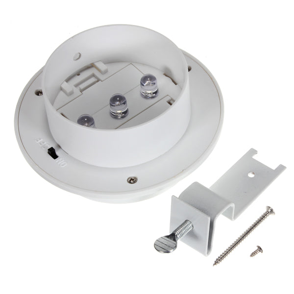 Solar Powered LED Fence Light Outdoor Garden Wall Lobby Pathway Lamp