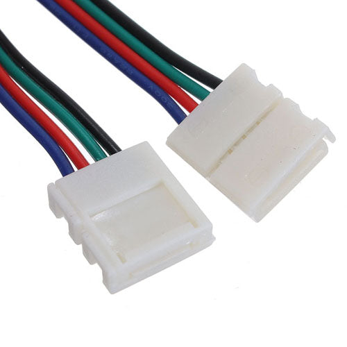 Led-to-led Connector 4-Pin Wire for 10mm Width RGB 5050 Strip