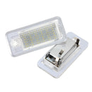 Pair 18 LED License Plate Lights for Audi A3 S3 A4 B6 B7 A6 S6 Q7