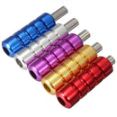 5 Colors Aluminum Tattoo Machine Gun Grip Tube Kit with Backstem