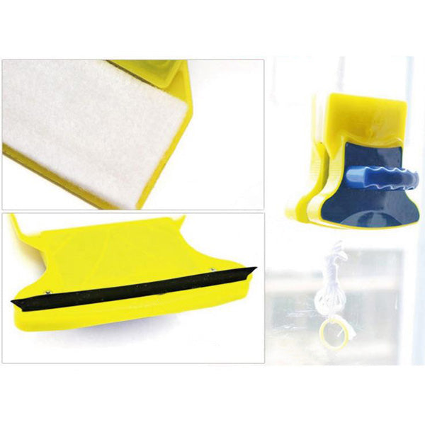 Magnetic Window Wizard Double Side Glass Wiper Cleaner Useful Surface Cleaning Brushes