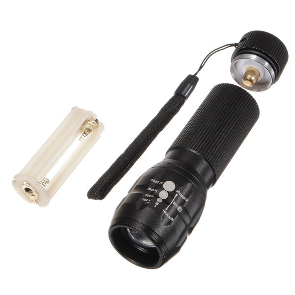Q5 500LM 3Modes Zoomable Mini LED Flashlight AAA